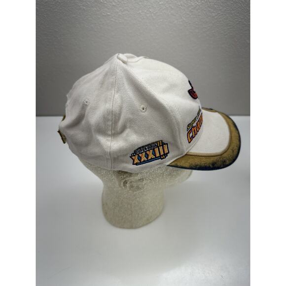 Logo Athletic NFL Hat Super Bowl XXXIII Champions Denver Broncos Back 2 Back VTG - Picture 10 of 11